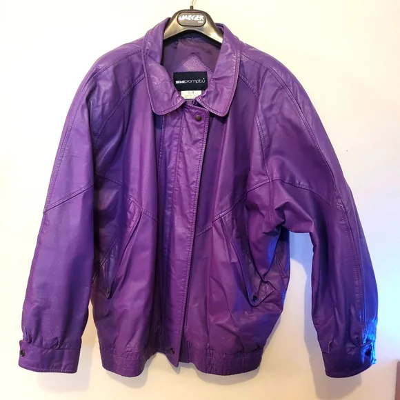 Purple bomber jacket womens online